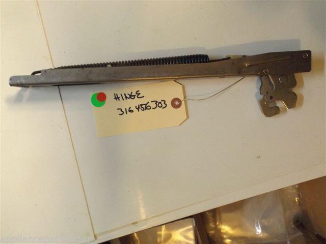 FRIGIDAIRE STOVE 316456303 Hinge,oven Door ,blue Titan used part FRIGIDAIRE STOVE 316456303 Hinge,oven Door ,blue Titan used part
